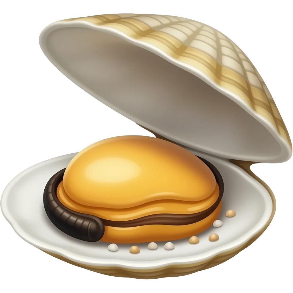 Mussel Shell emoji