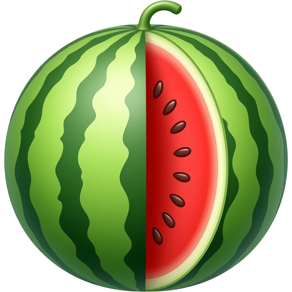 Watermelon emoji