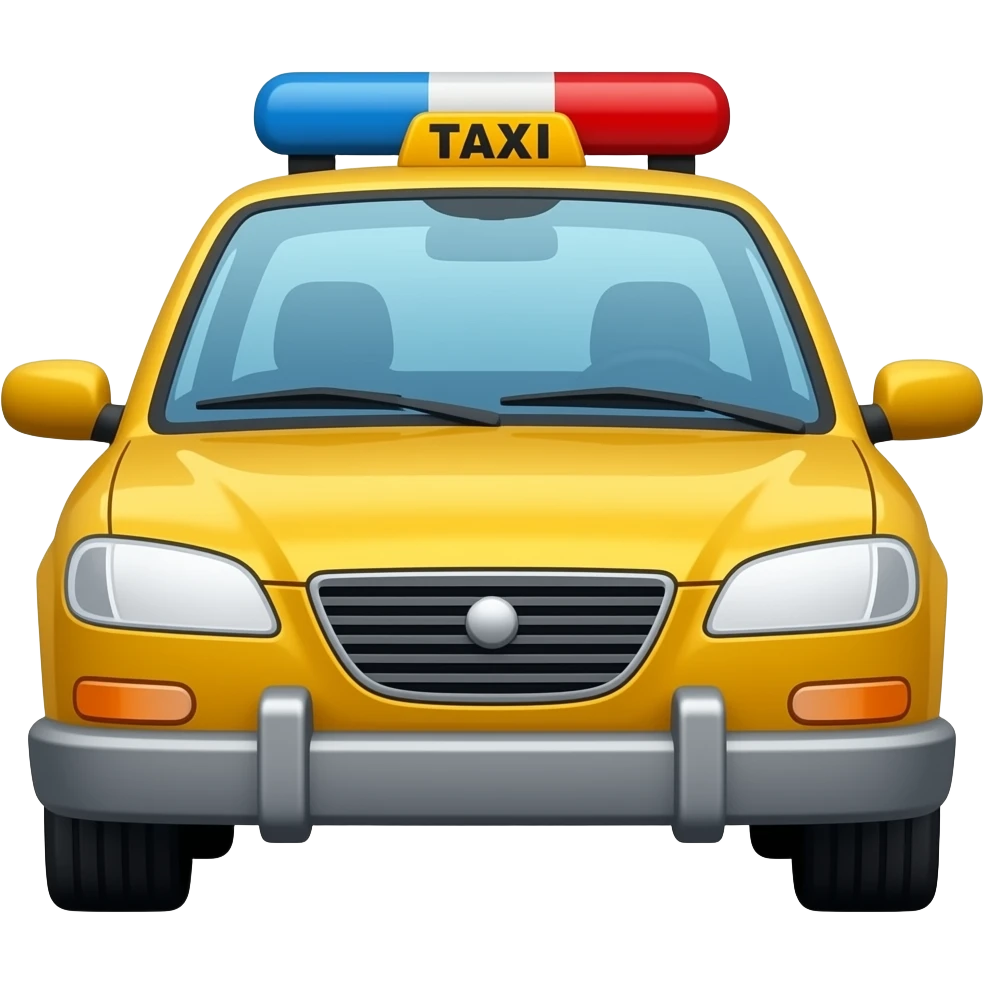 🚖🚔 emoji