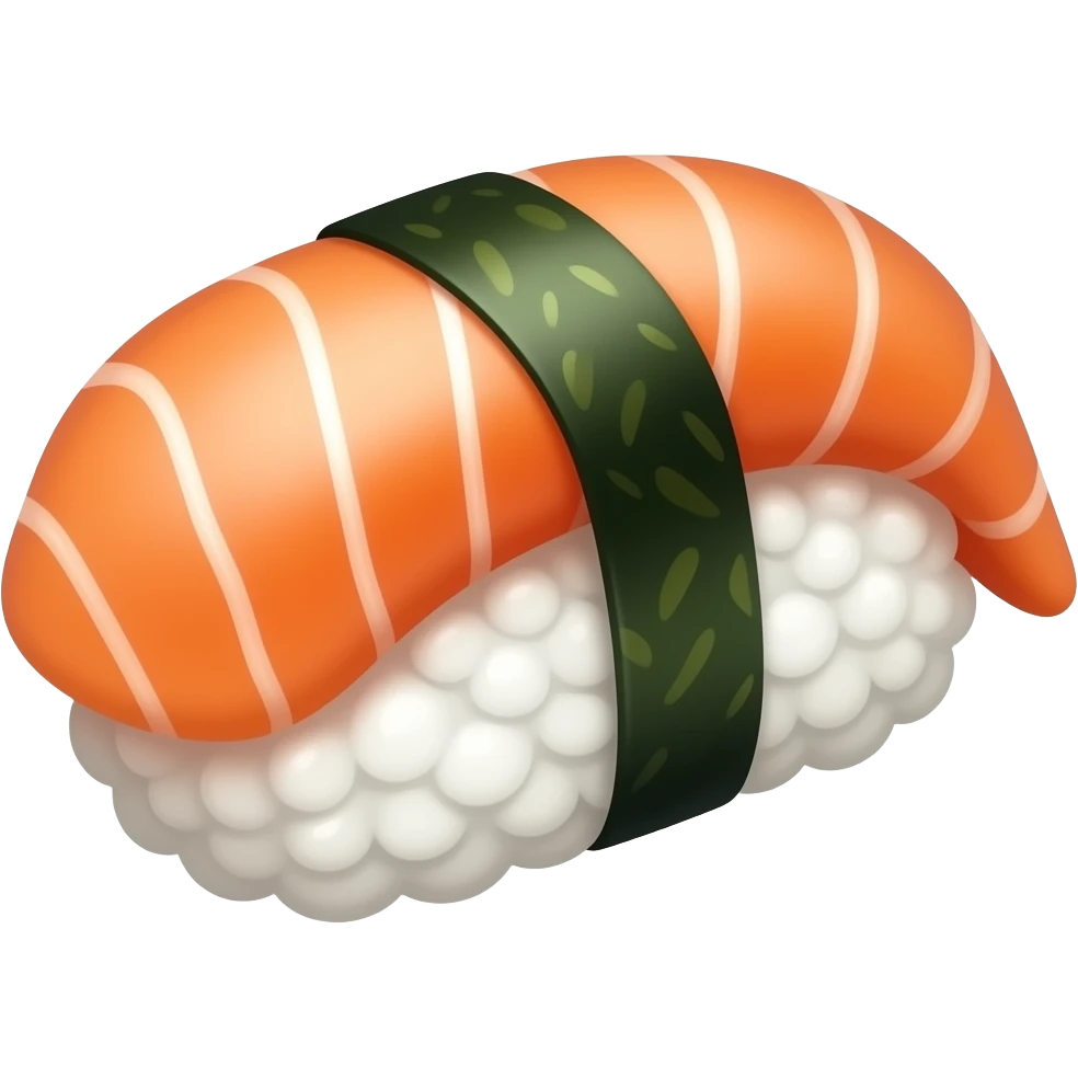 salmon nigiri emoji