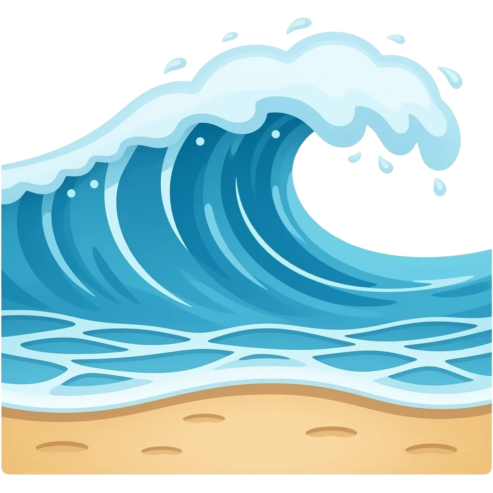 waves emoji
