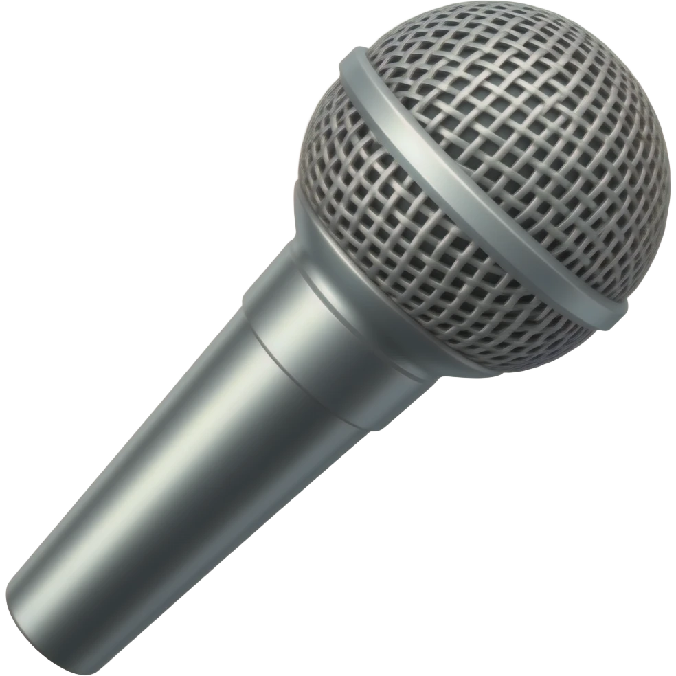 🎤 emoji