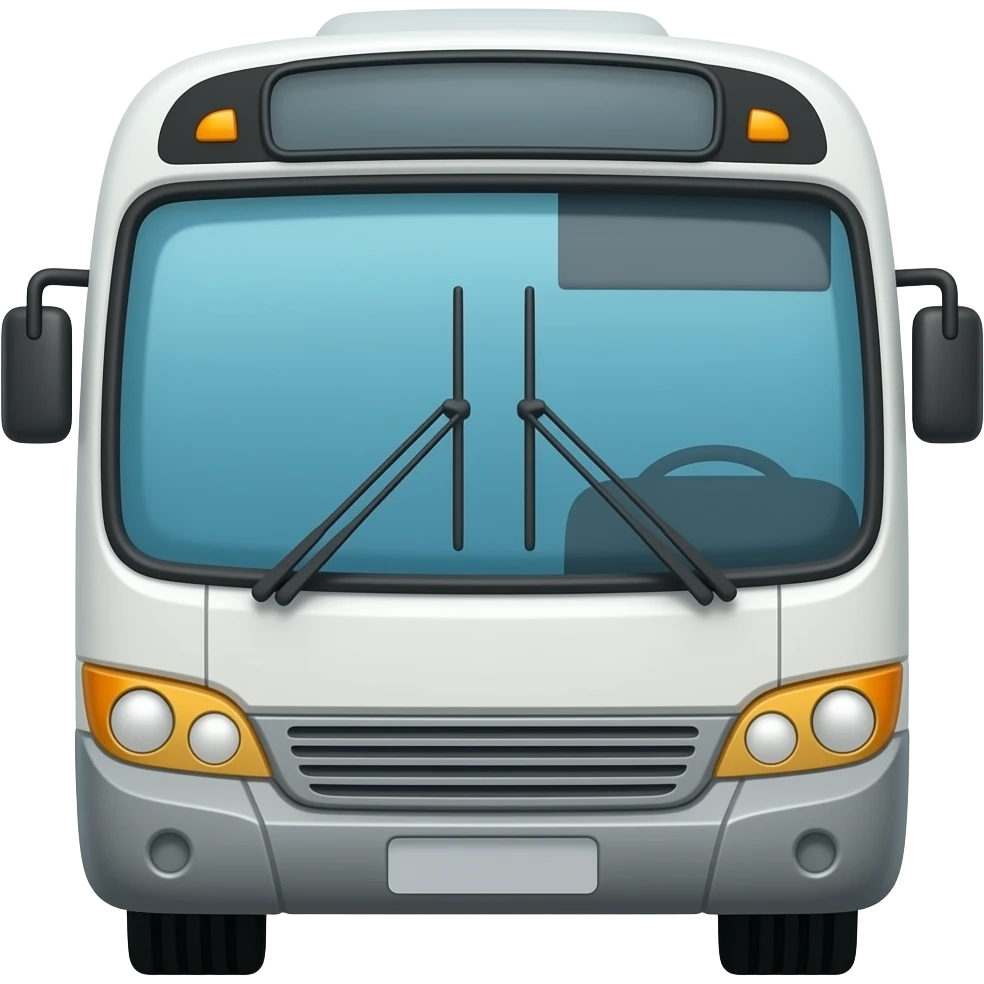Articulated bus emoji