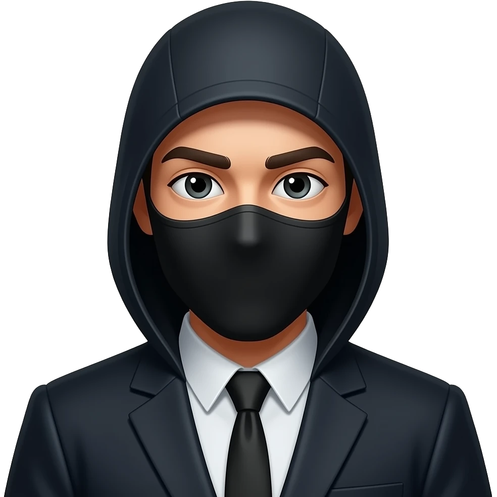 Crie um emoji de ladrão emoji