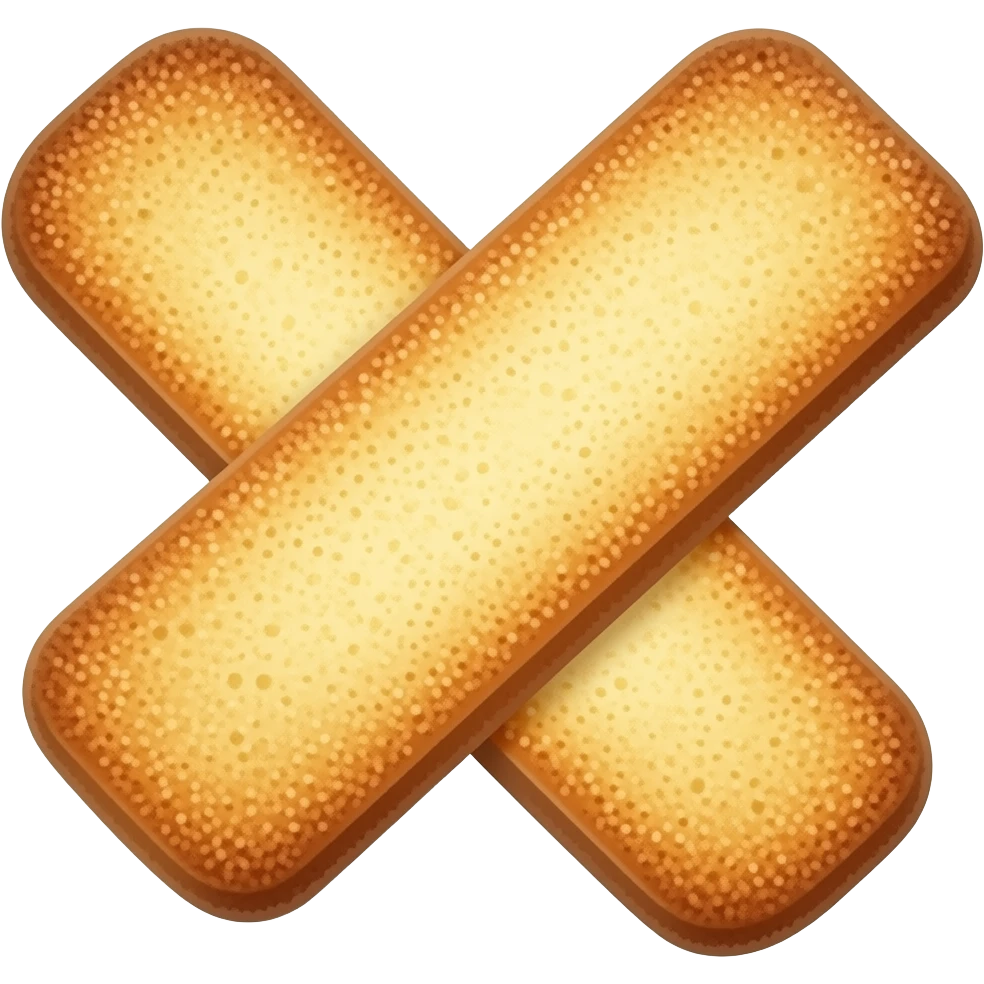 biscotte (rectangle, petit tat) emoji