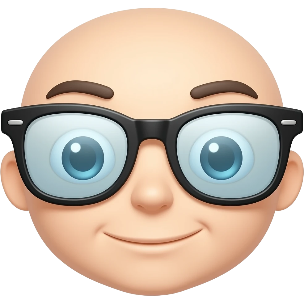 Glasses emoji
