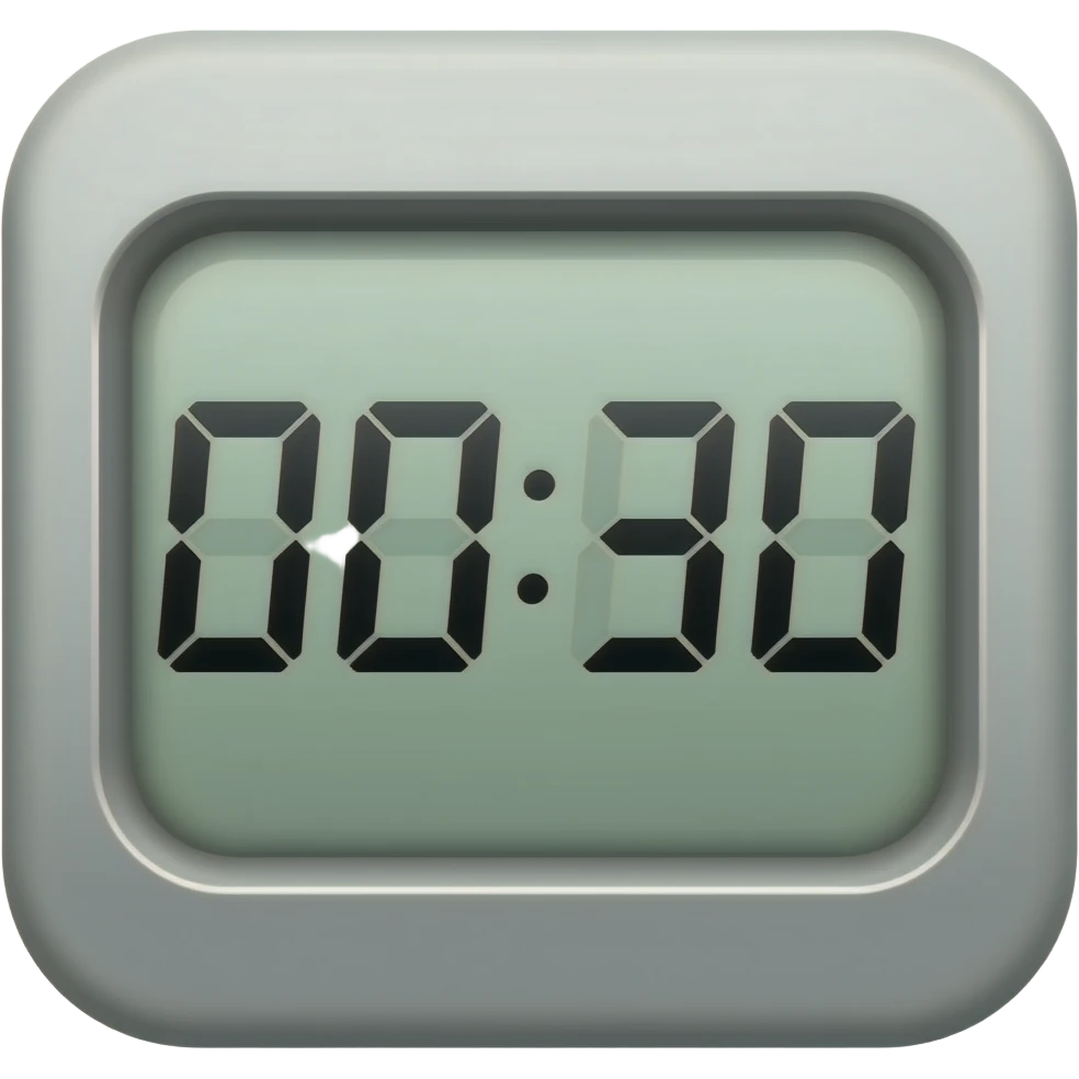 30 minutes emoji