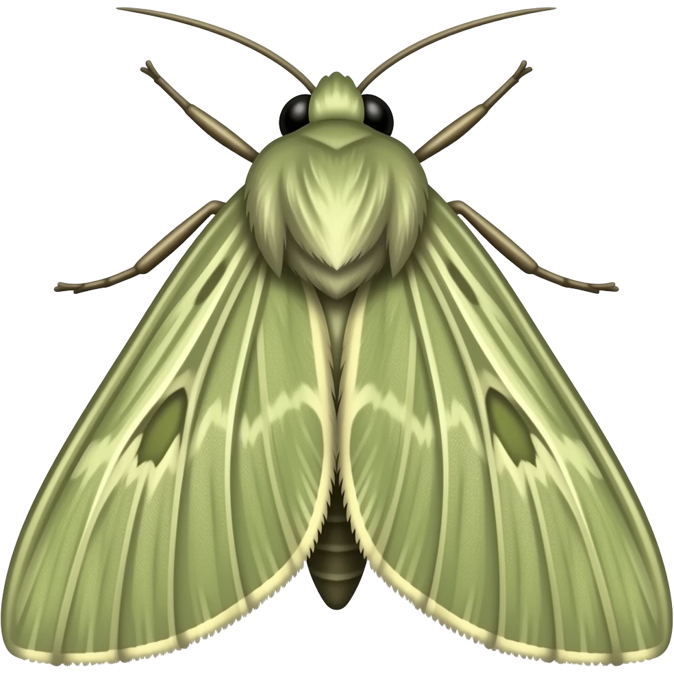 leek moth emoji