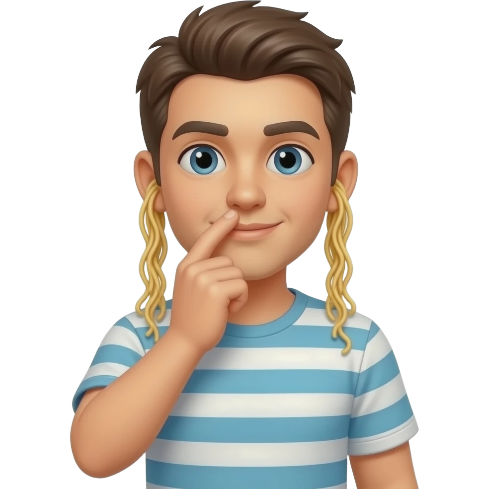 вешают лапшу на уши и шепчут emoji