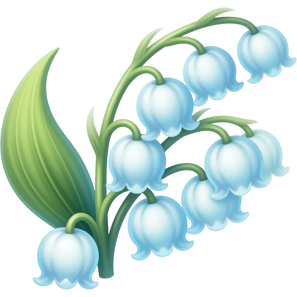fantasy lily of the valley emoji
