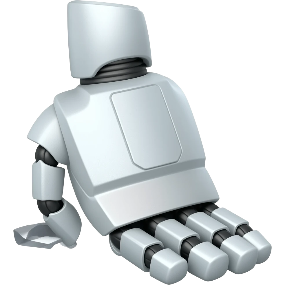robot leg emoji
