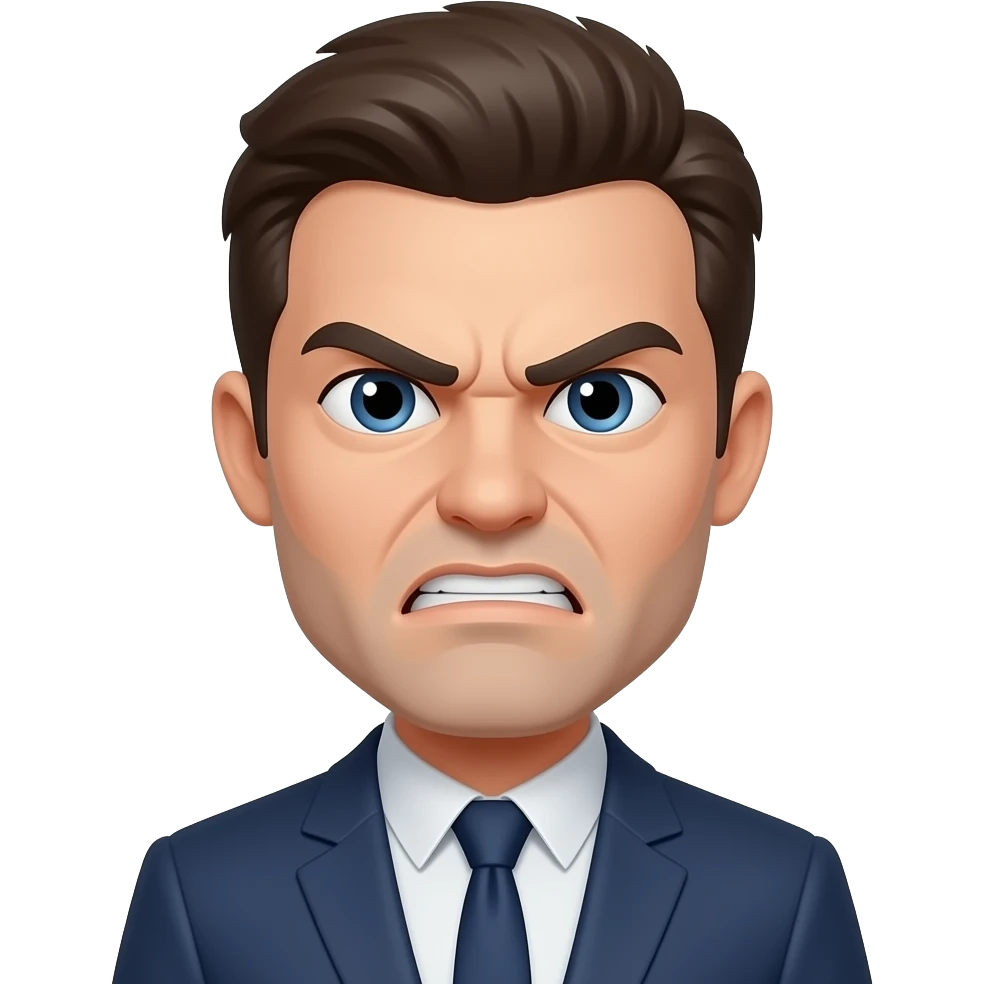 Angry emoji