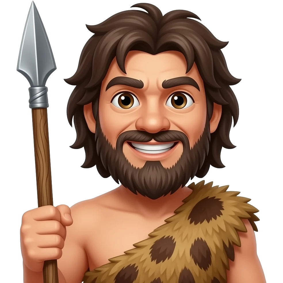 Caveman emoji