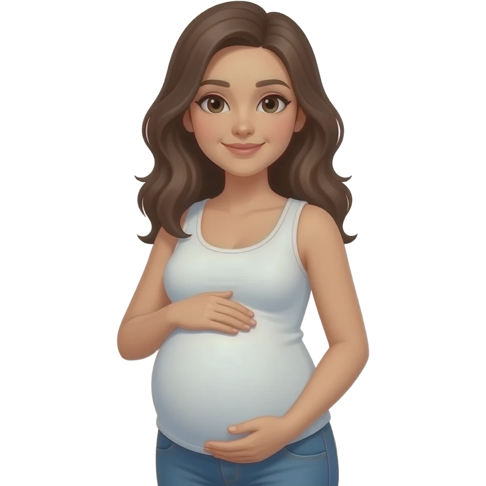 Pregnant woman emoji