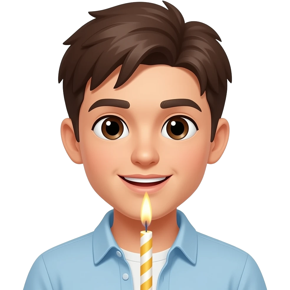 Blow out emoji