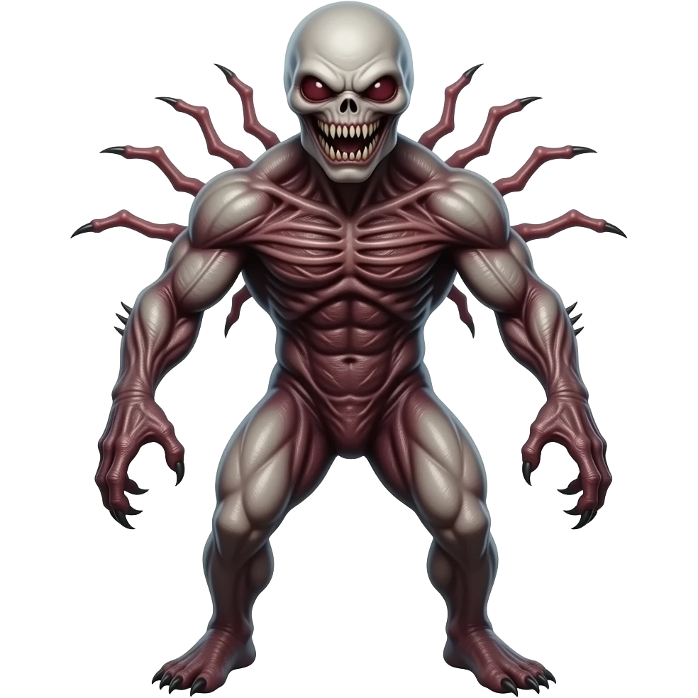 Unknown terrifying creature emoji