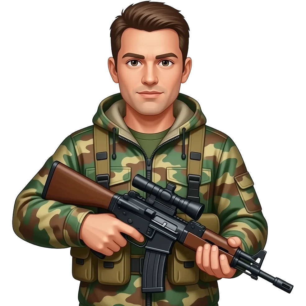 Hunting emoji
