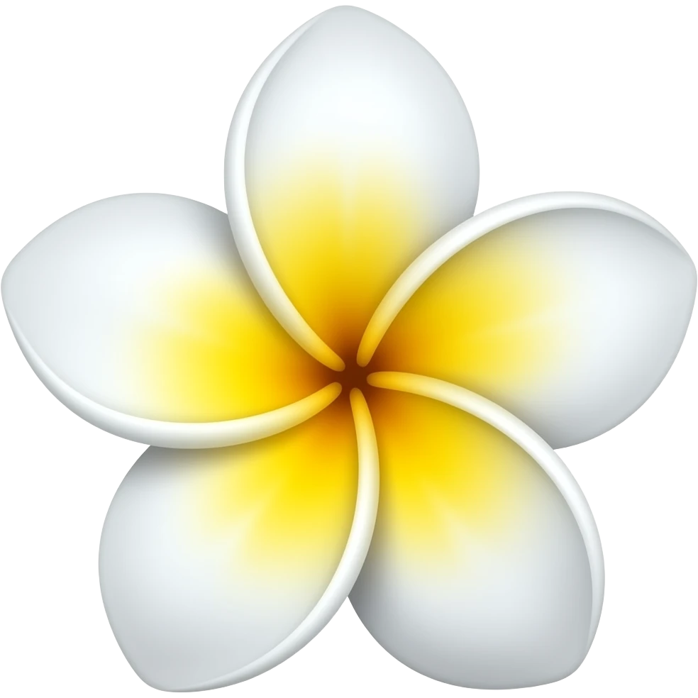Frangipani emoji