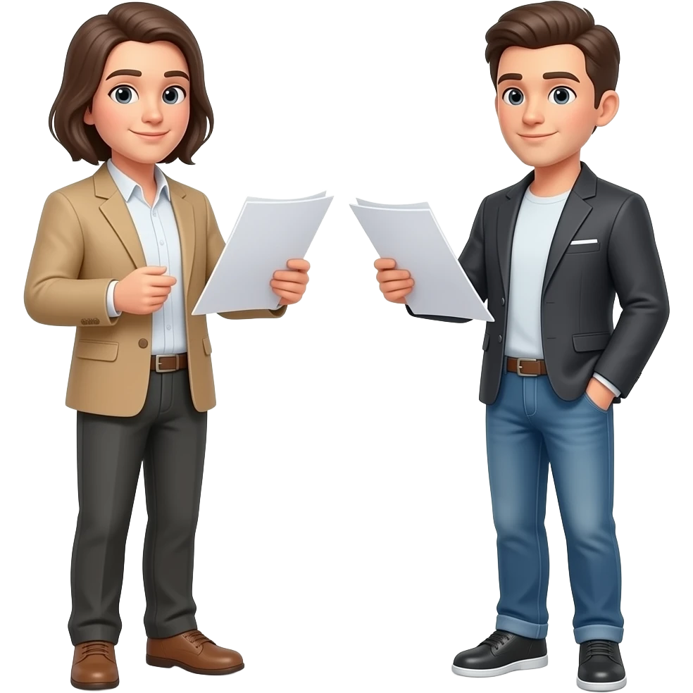 comparing documents emoji