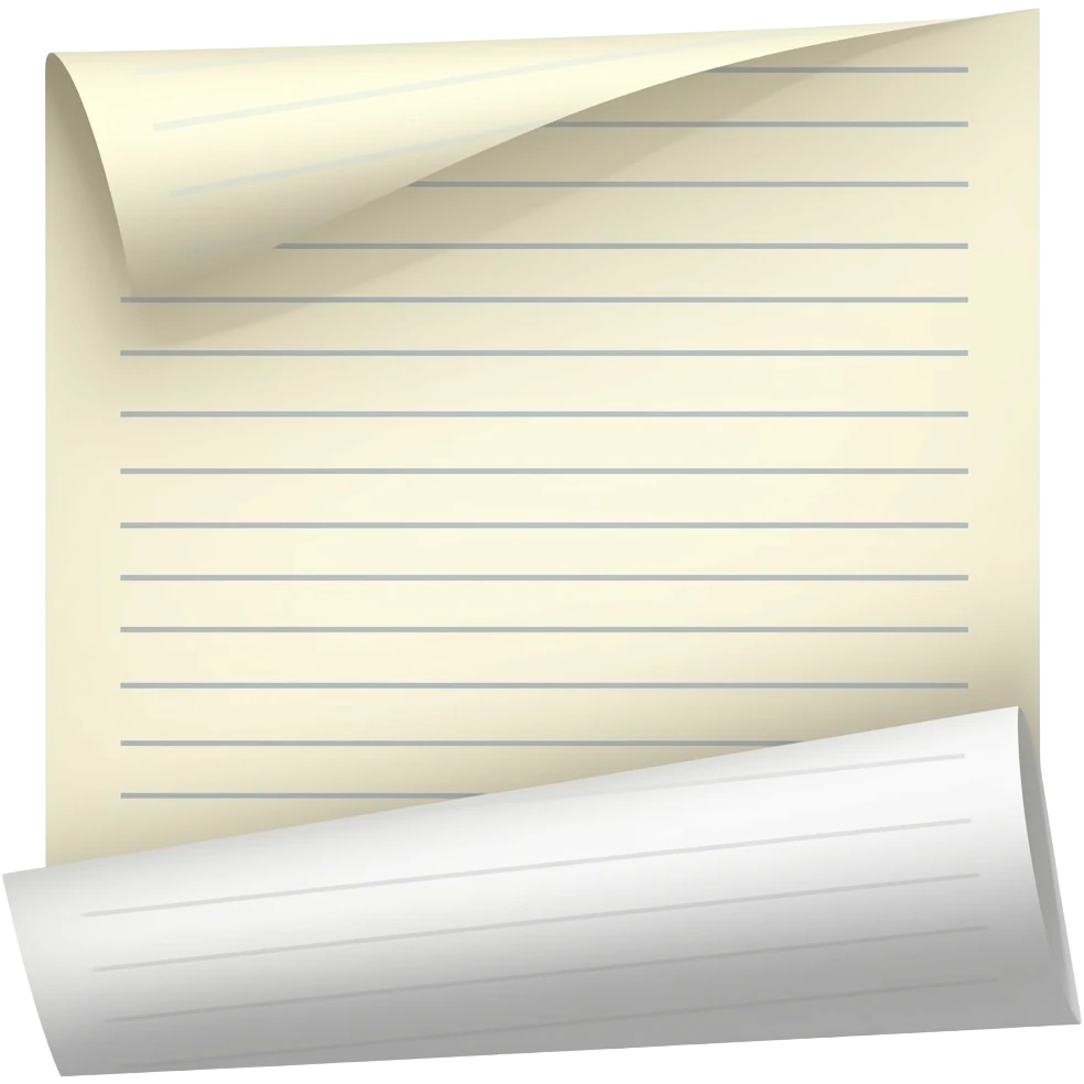 Paper emoji