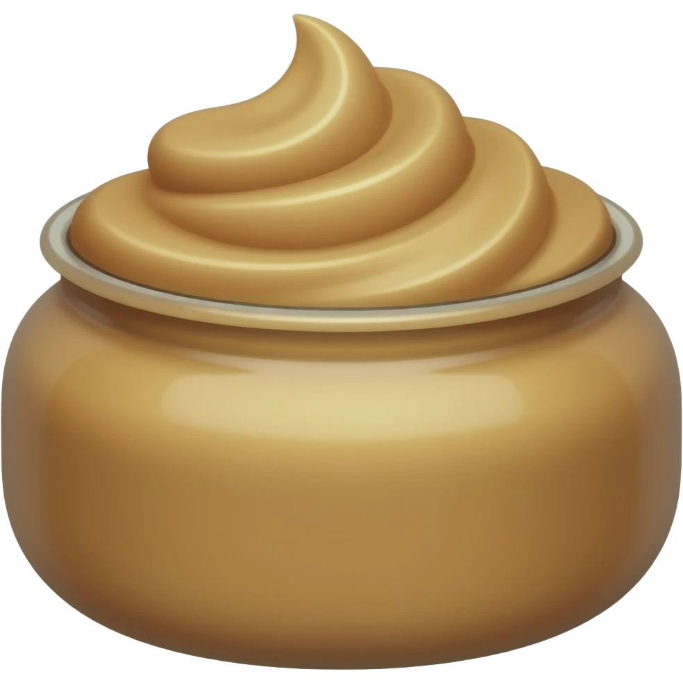 Peanut butter emoji