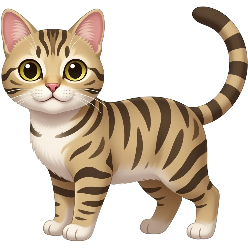 Chats rayé emoji