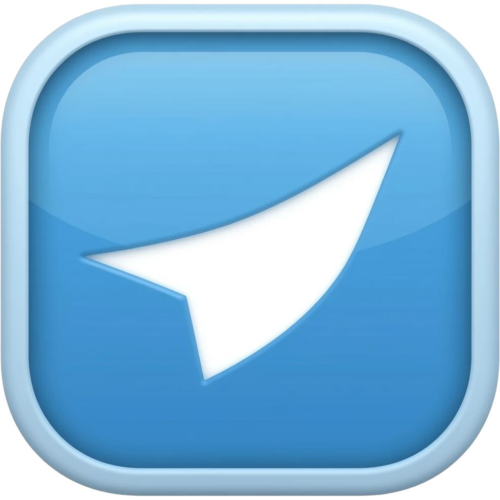 Telegram icon emoji