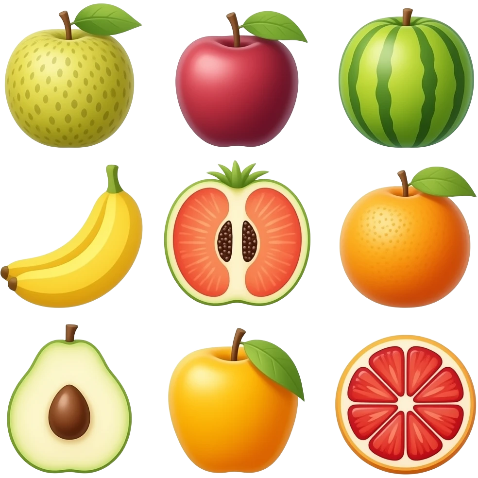 fruity emoji