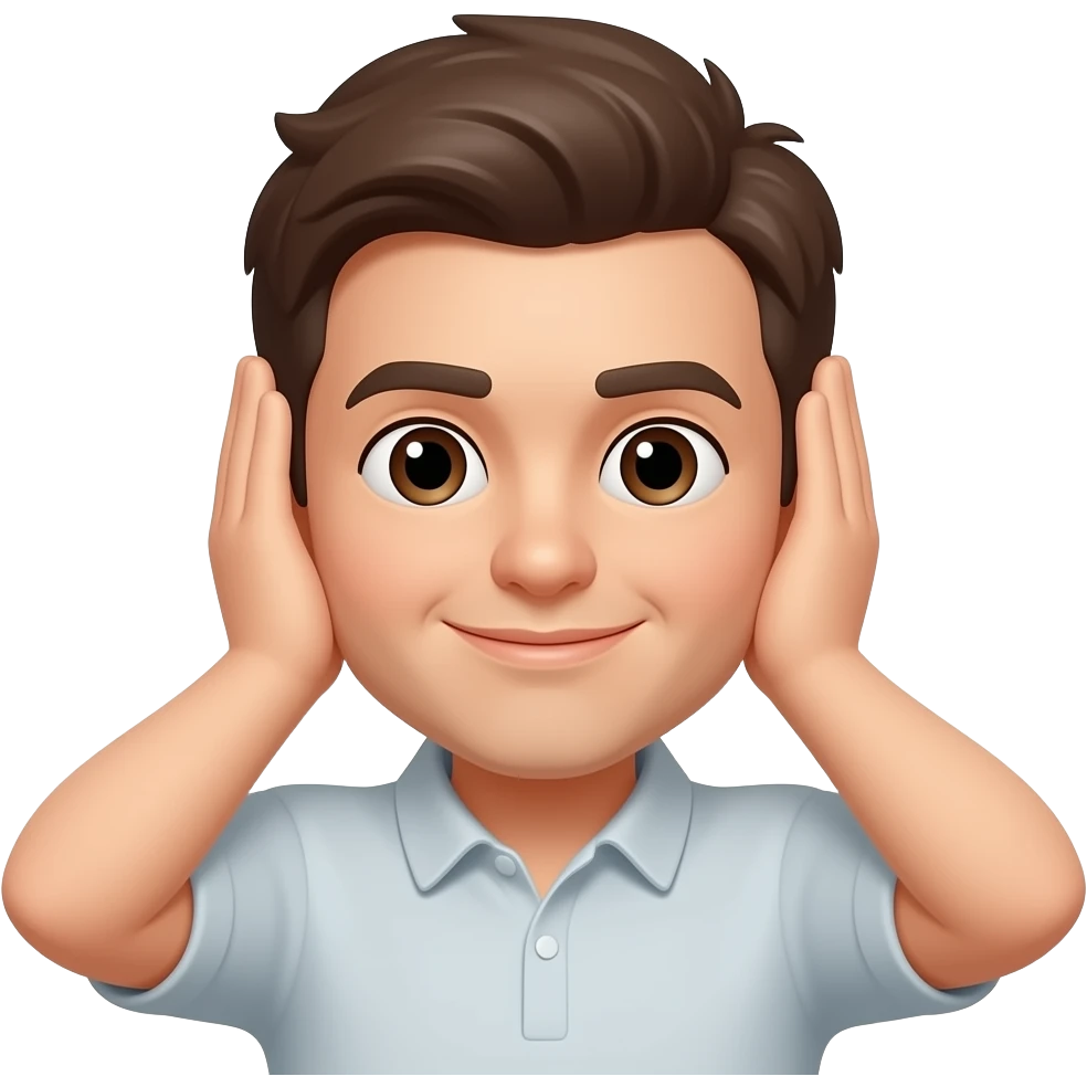 person covering ears emoji
