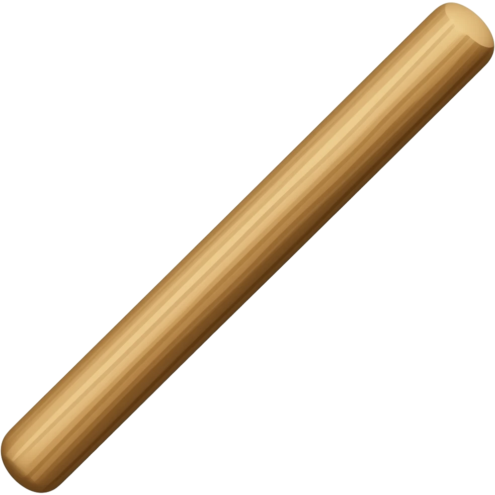 Stick emoji