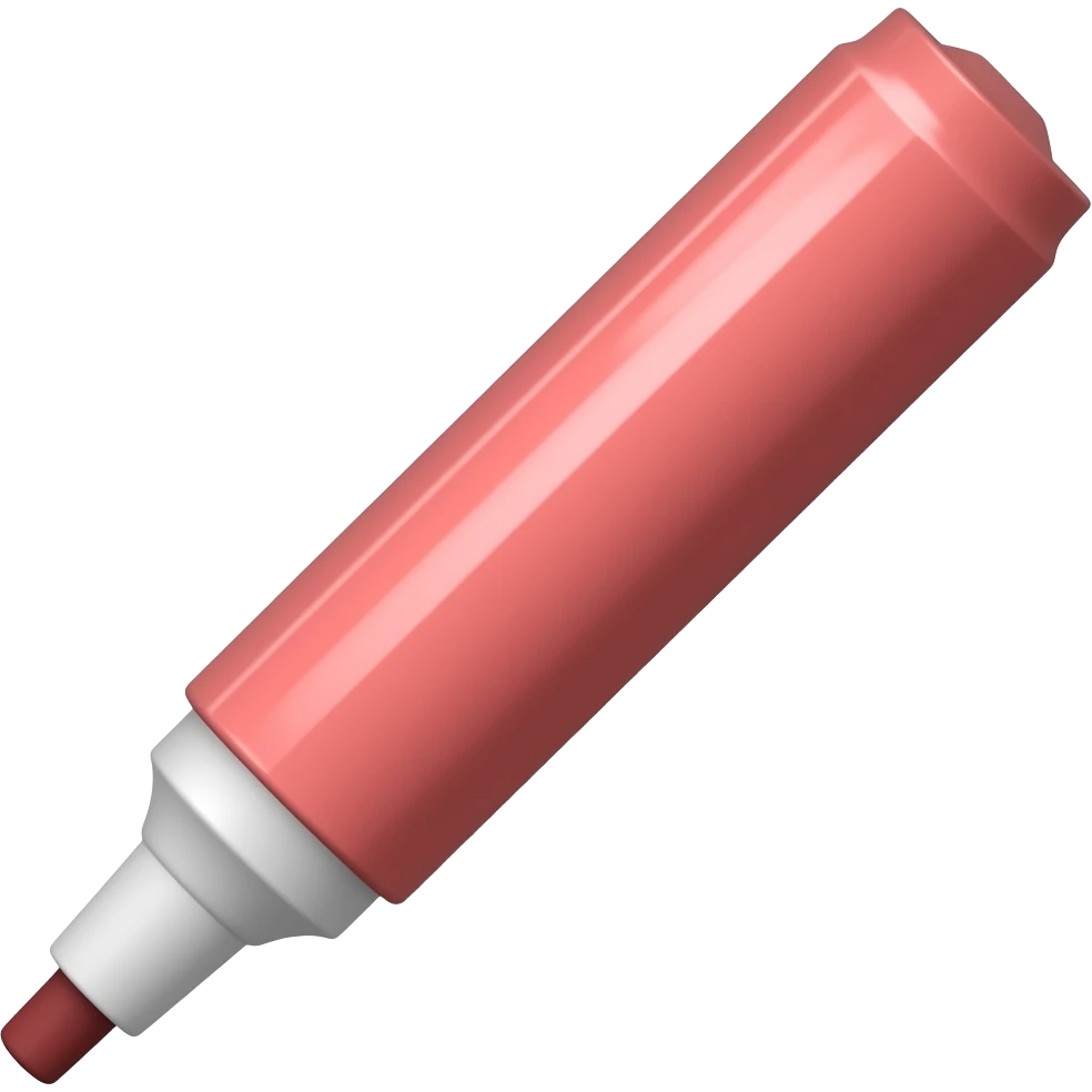red marker emoji
