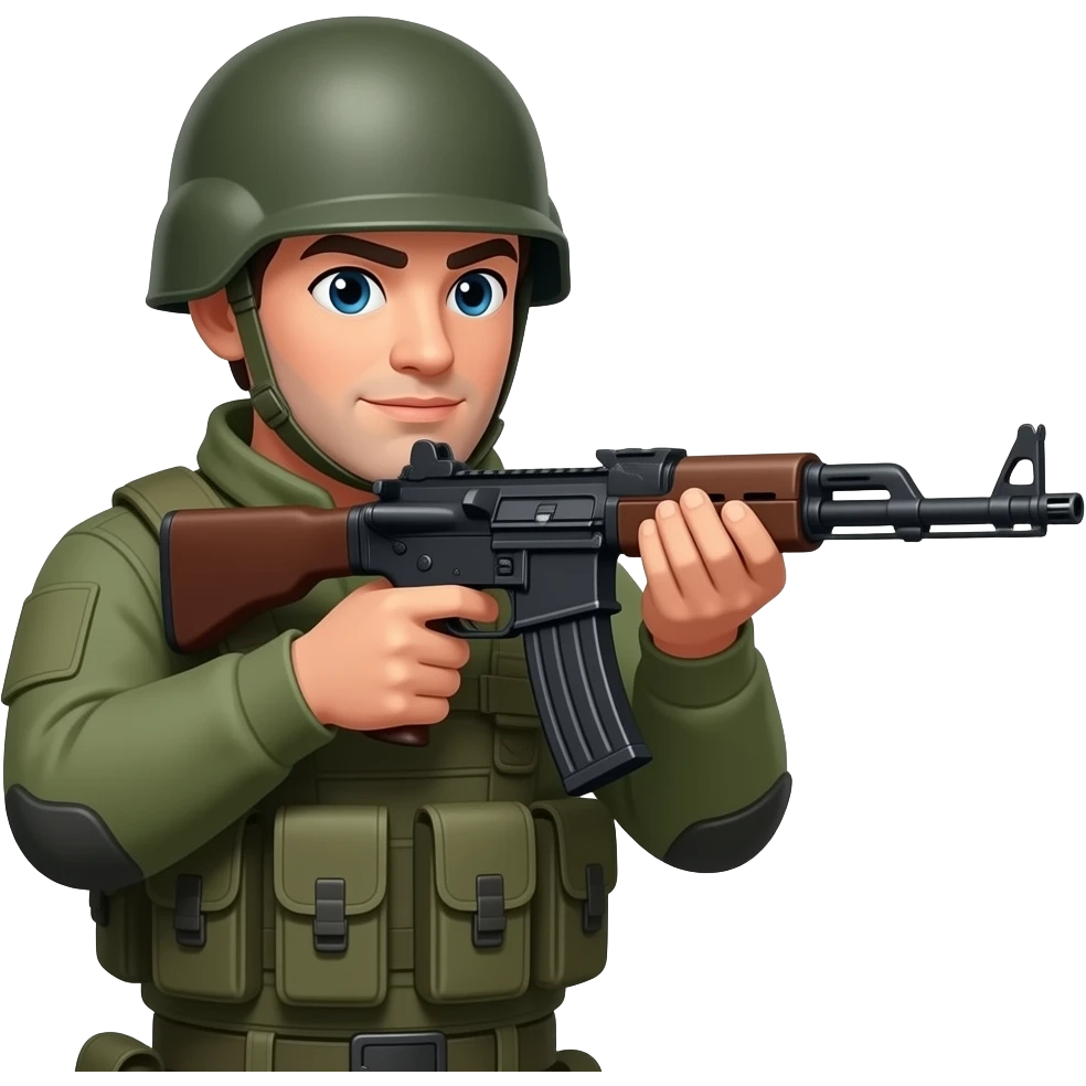 Кулеметник стріляє emoji