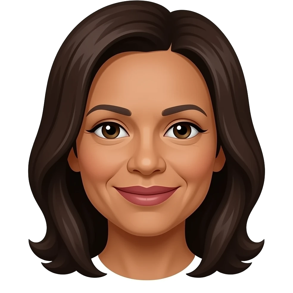 Kamala Harris emoji, head emoji