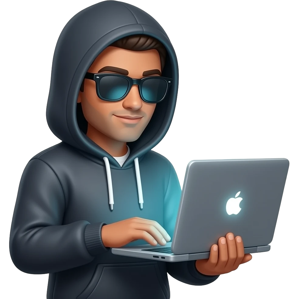 Make a hacker emoji emoji