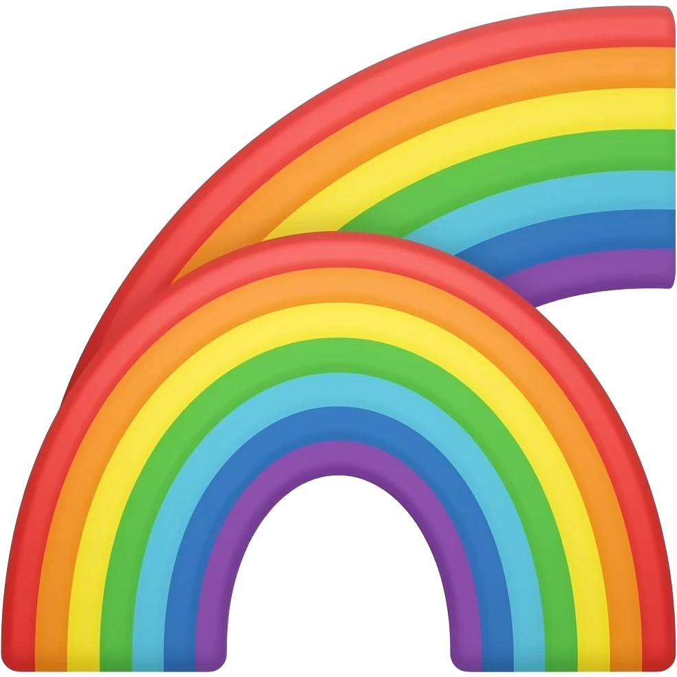 rainbow emoji