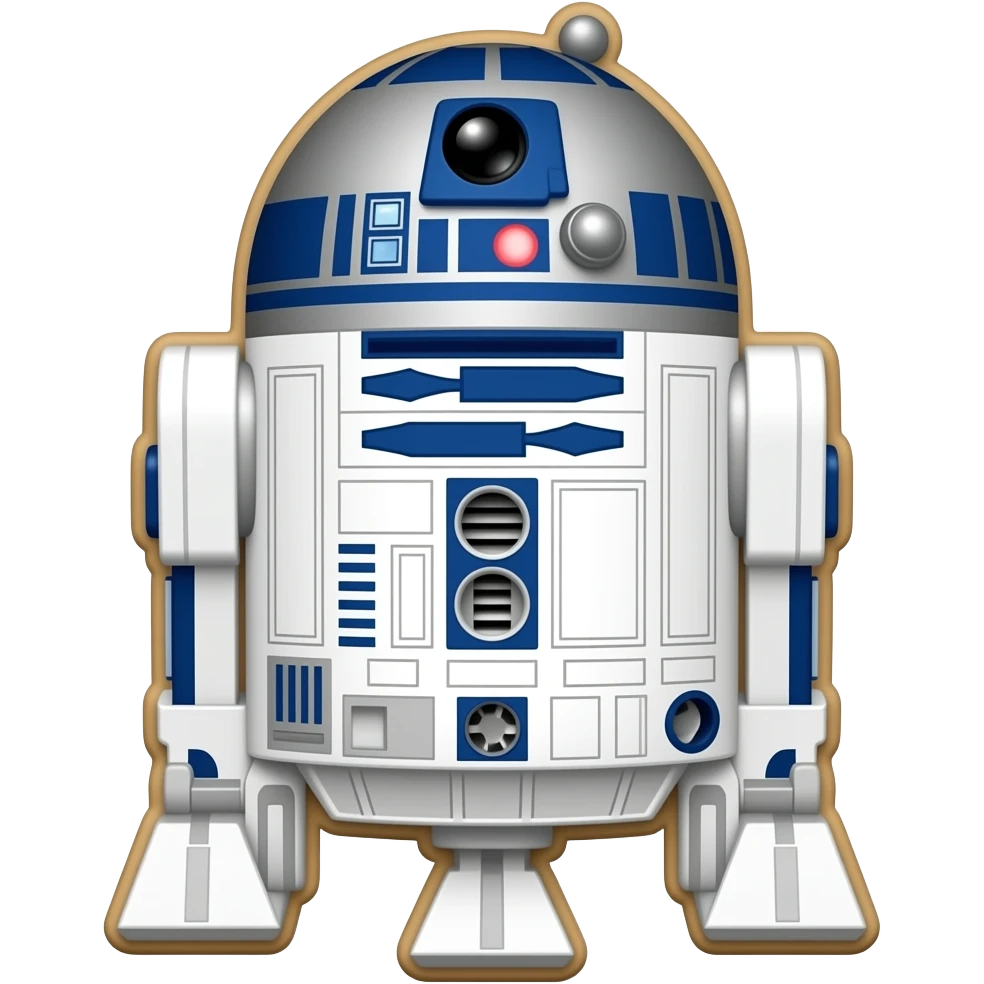 r2d2 cookie maker emoji
