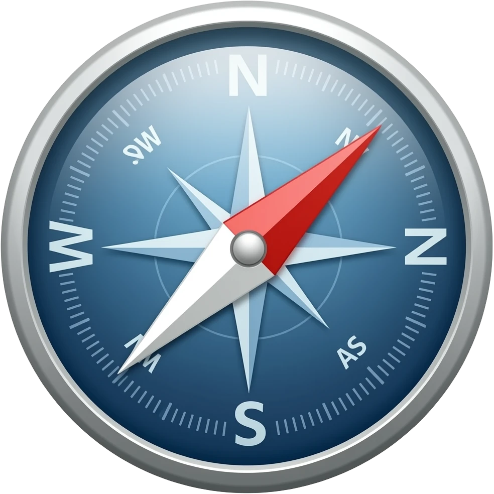 compass pointer emoji