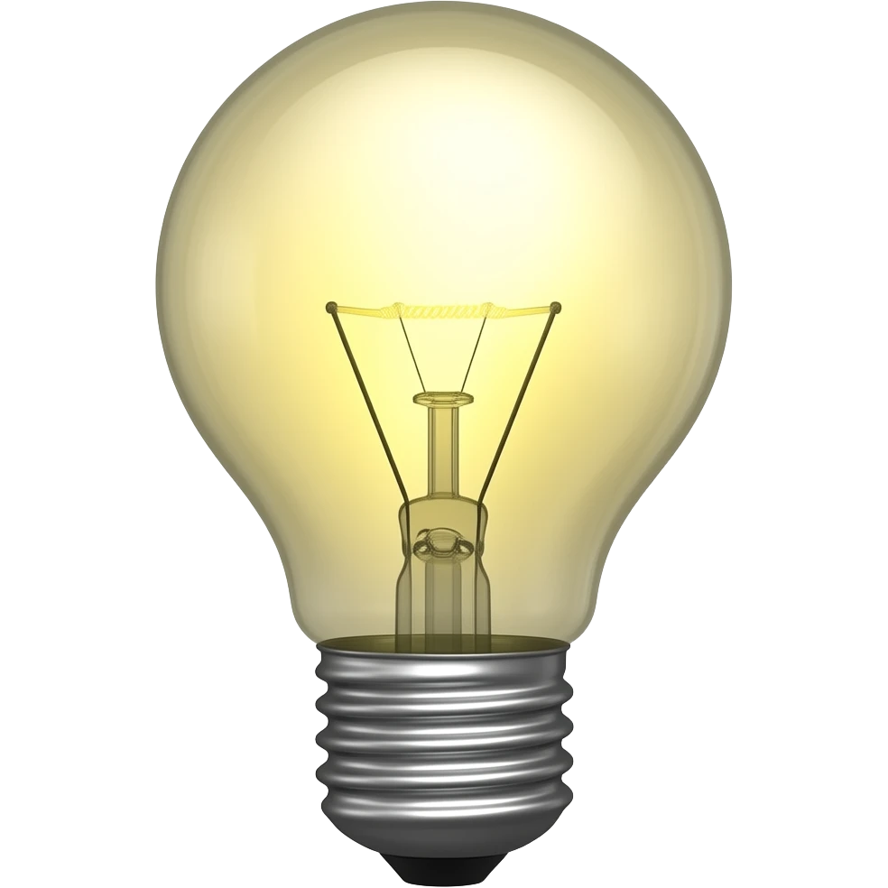 Light Bulb emoji