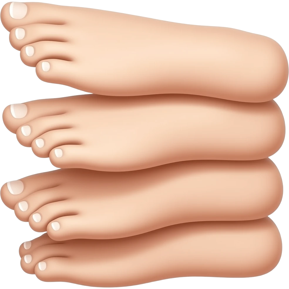 Spam dos pés emoji