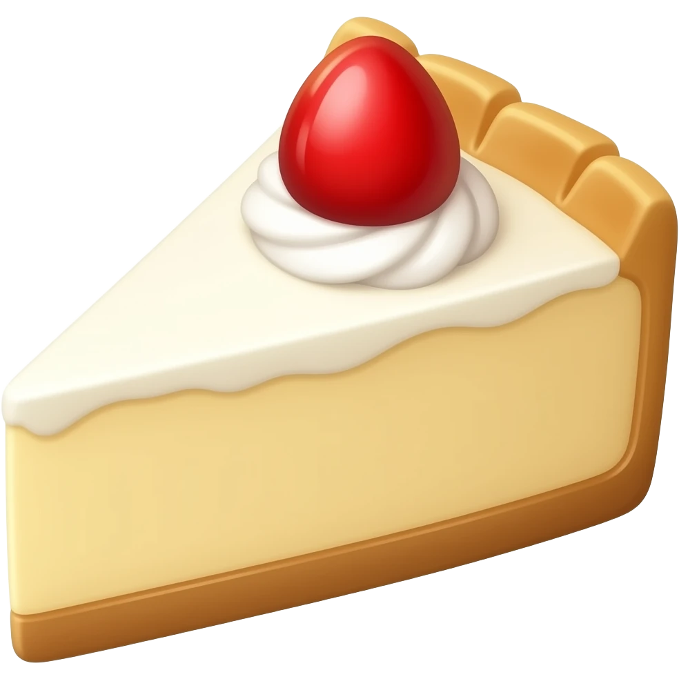 Cheesecake emoji