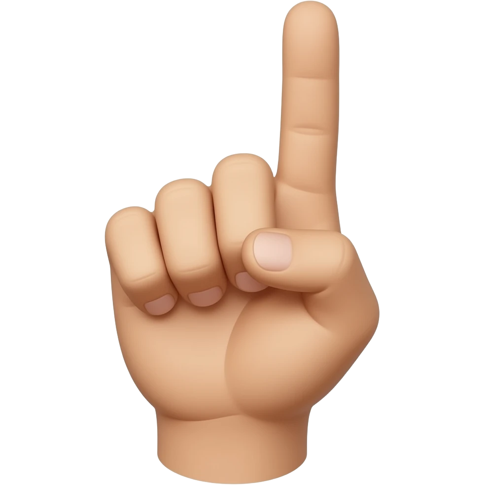 ☝🏻 emoji