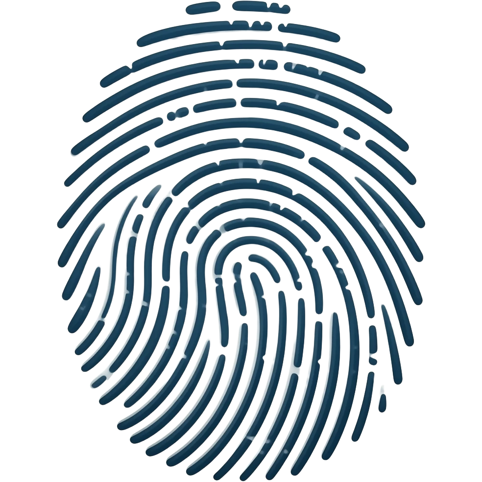 Digital fingerprint emoji