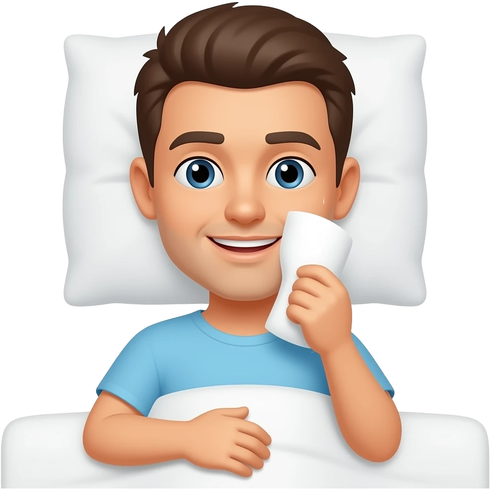 to wake up emoji