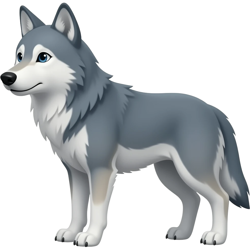wolf emoji