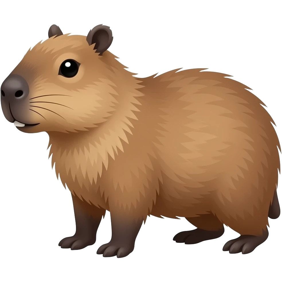Capybara emoji