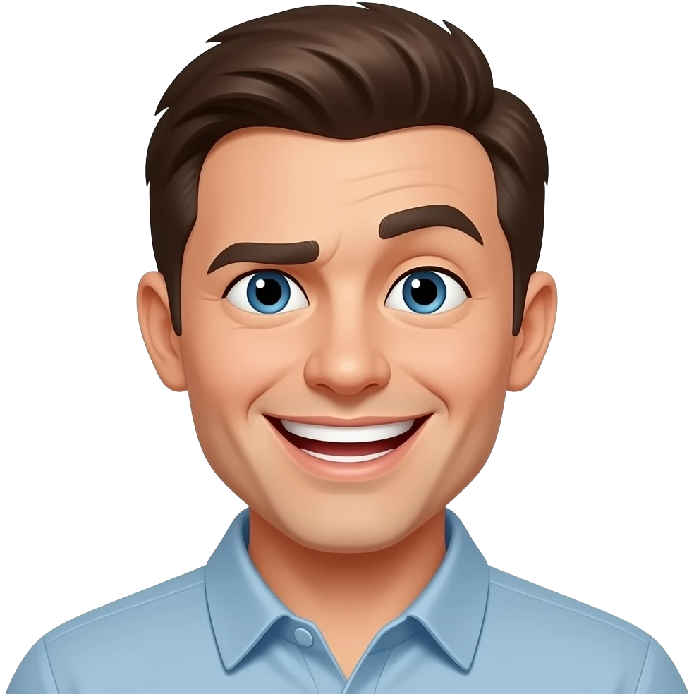 A looking funny face emoji