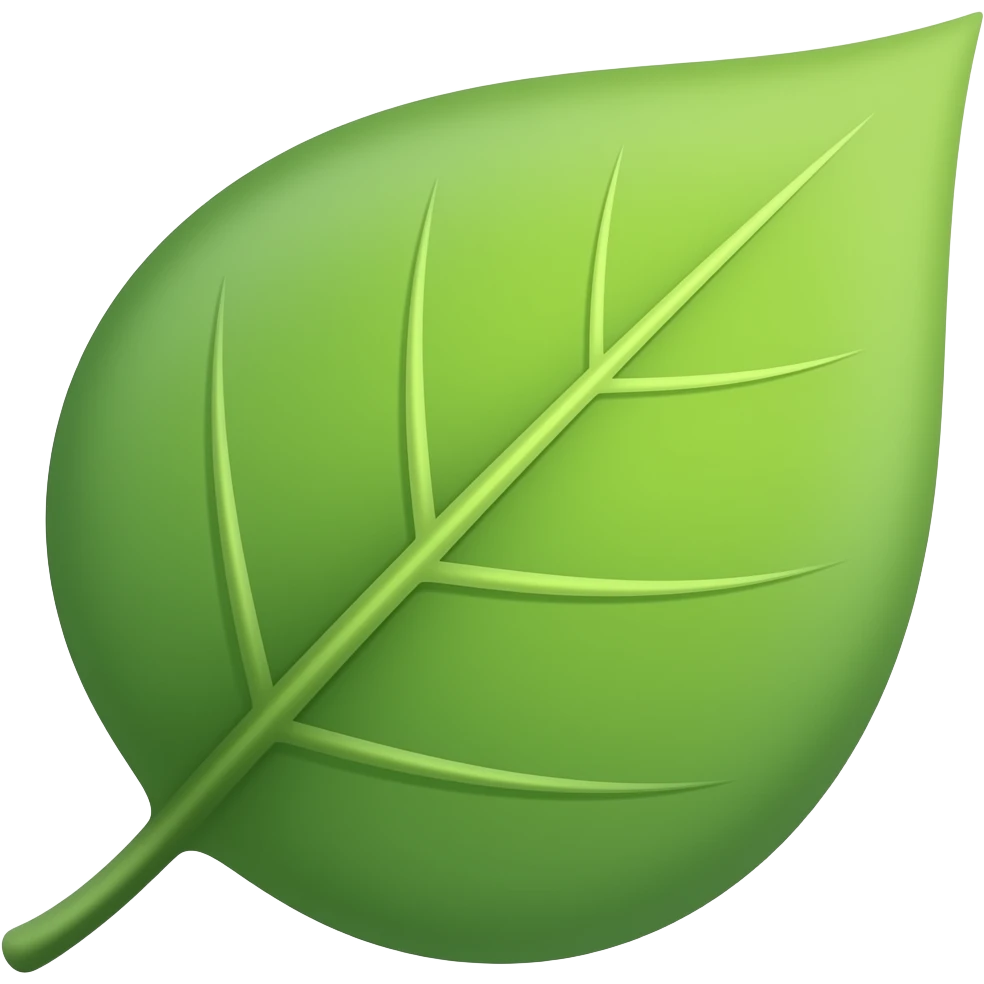 Leaf emoji