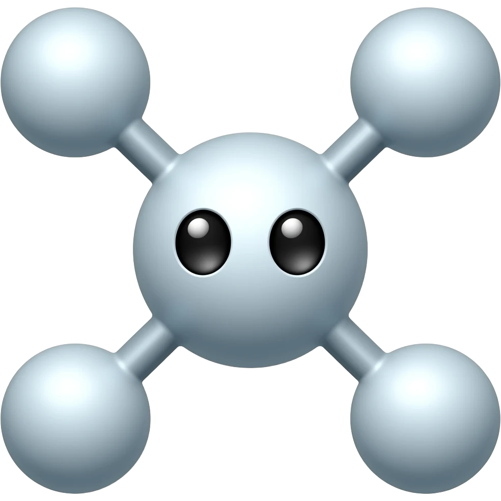 Biotine (molécule) avec des yeux mignons emoji