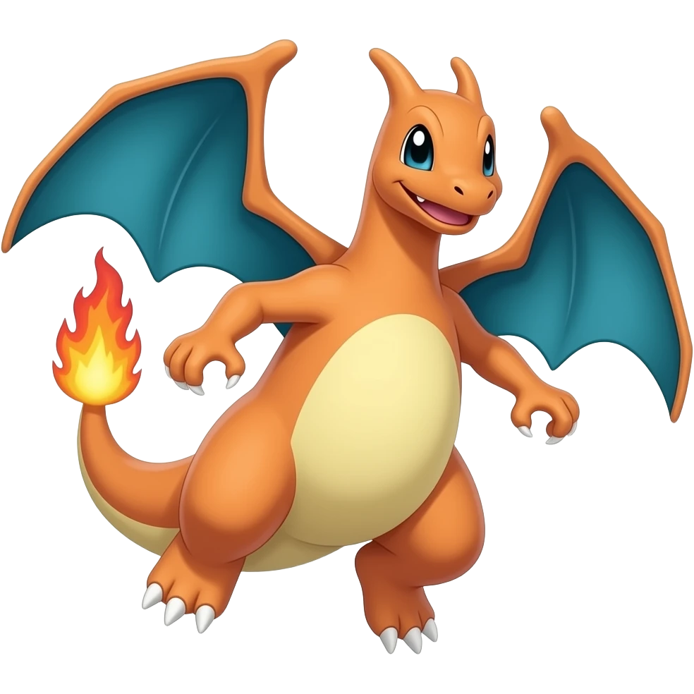 Charizard flying emoji