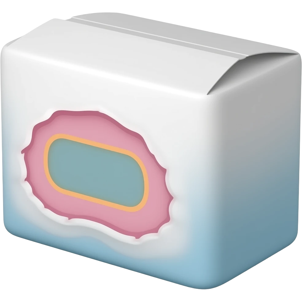 Period pad box emoji